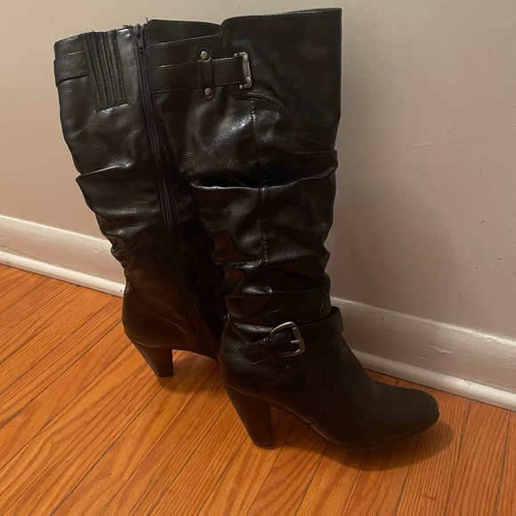 Black Calf Boots - Picture 4 of 6